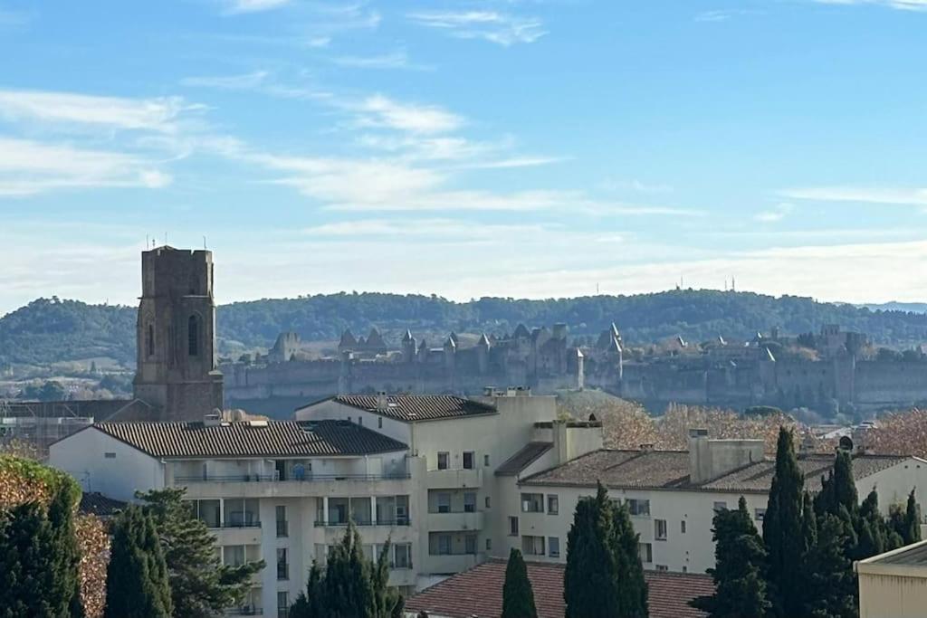 L'Horizon Cathare - Sublime Vue Cite Medievale Каркассон Экстерьер фото